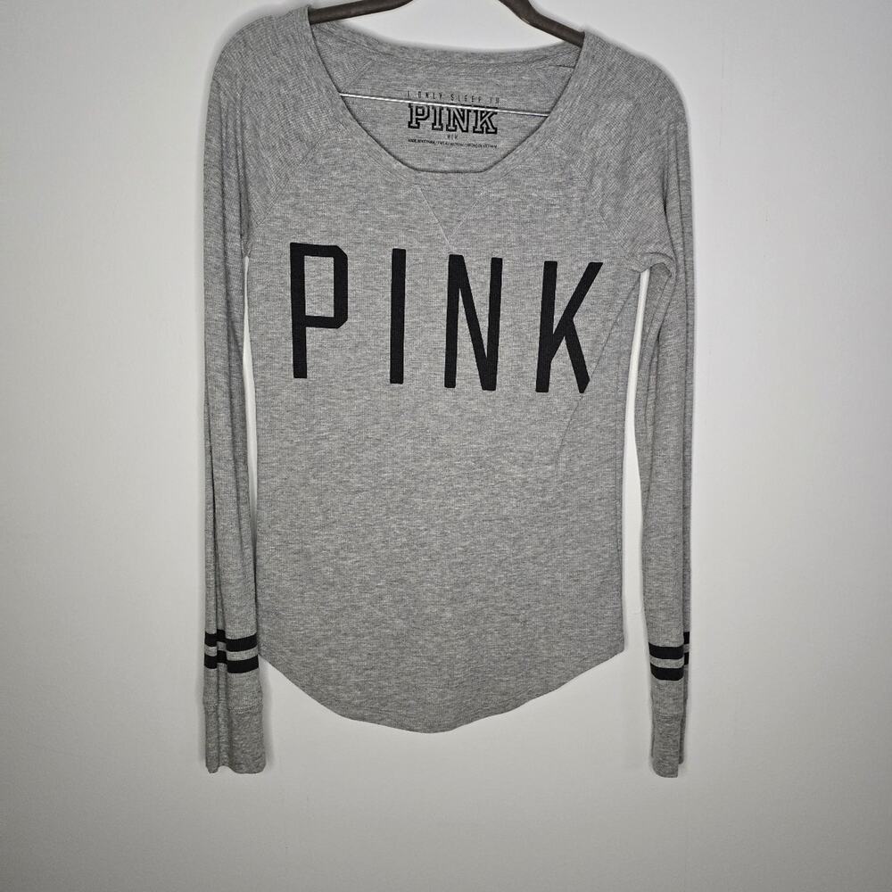 Victoria's Secret Pink Thermal sleep shirt sz Med
